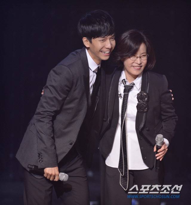이승기(왼쪽), 이선희. 스포츠조선DB