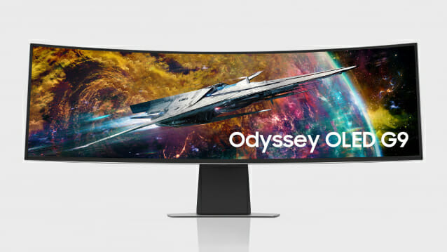 삼성 오디세이 OLED G9(사진=삼성전자)