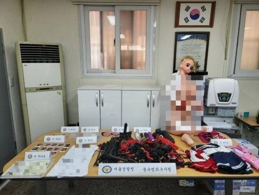 서울경찰청이 강남 스와핑 클럽을 단속해 압수한 증거물 [사진출처=서울경찰청]