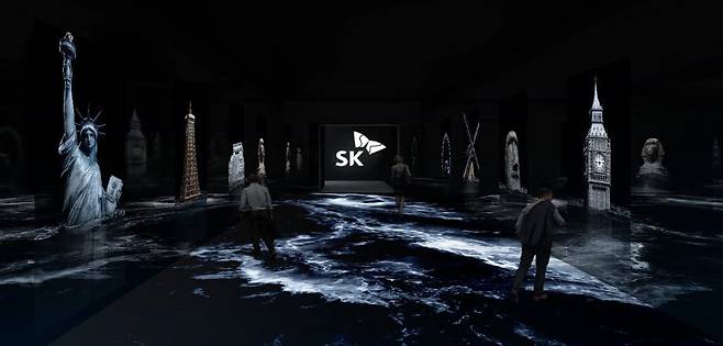 CES 2023 SK 퓨처마크 조감도. [자료:SK]