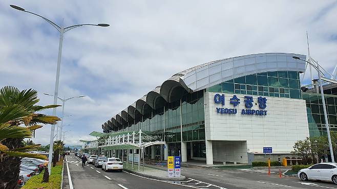 여수공항. 여수시 제공