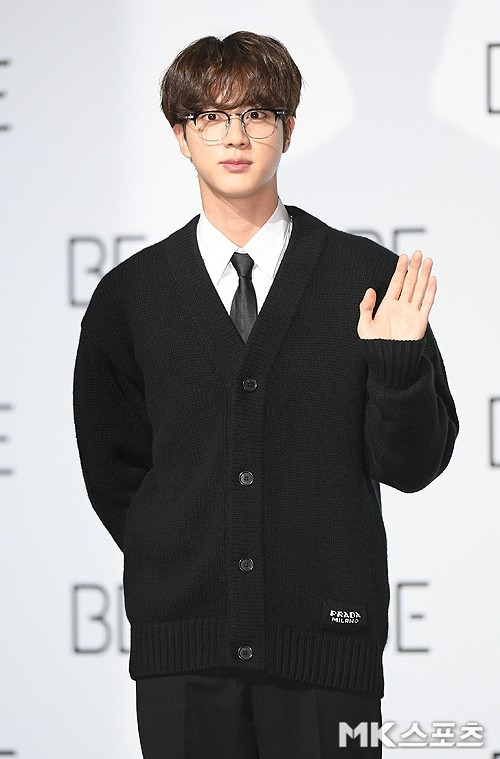 방탄소년단 진 병역의무 기간 당부 사진=천정환 MK스포츠 기자