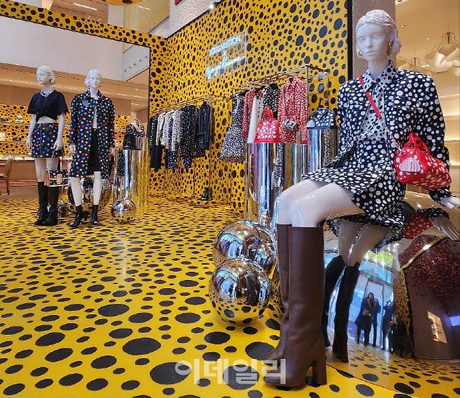 서울 강남구 청담동 ‘루이비통 메종 서울’ 전경. (사진=백주아 기자)