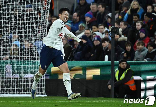 잉글랜드 프리미어리그(EPL) 토트넘의 손흥민. ⓒ AFP=뉴스1