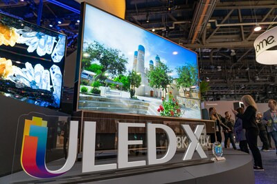 Hisense 110 ULED X at CES 2023 (PRNewsfoto/Hisense)