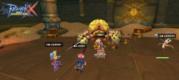 라그나로크X 플레이화면 [사진=그라비티]
