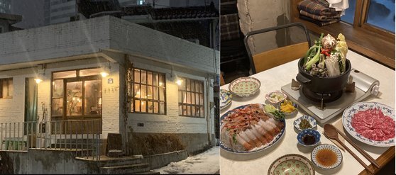 티빙 '술꾼 도시 여자들'에서 단골 주점 '오복집'으로 등장했던 의정부 골목식당. 스키야키와 딱새우 사시미가 인기 메뉴다. 사진 골목식당