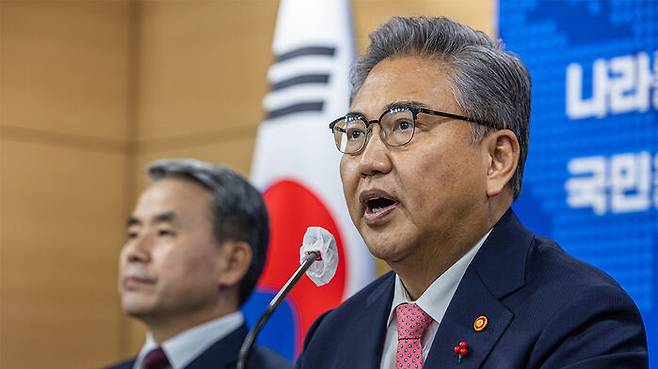 2023년 외교·안보 정책 핵심 말하는 박진 장관