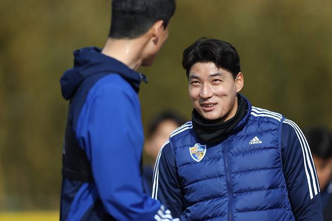 울산 현대 주민규(오른쪽) [울산 현대 제공. 재판매 및 DB 금지]