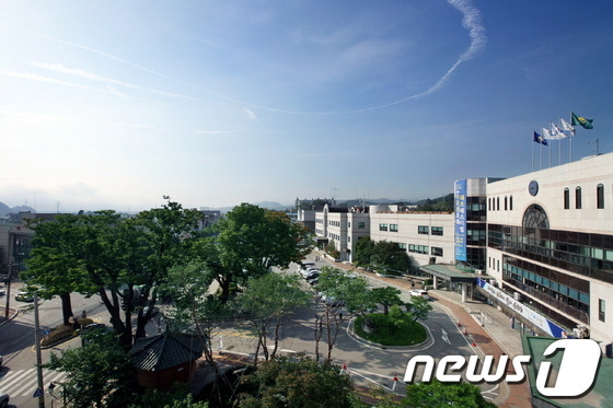 가평군청 전경. ⓒ News1