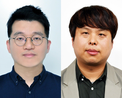 일간스포츠 배중현 기자(왼쪽)와 한국일보 김지섭 기자. 사진제공=한국야구기자회