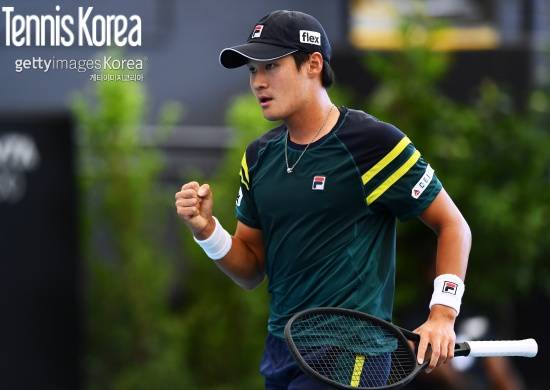 호주오픈 전 좋은 컨디션을 보여주는 권순우(사진=GettyimagesKorea)