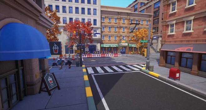 월드 테마 트랙 전경