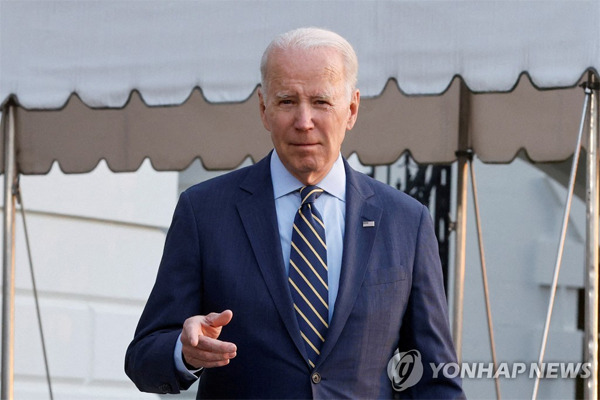 조 바이든 미국 대통령 [로이터 = 연합뉴스 ]