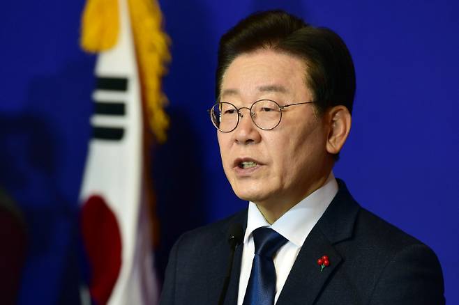 더불어민주당 이재명 대표. 윤창원 기자