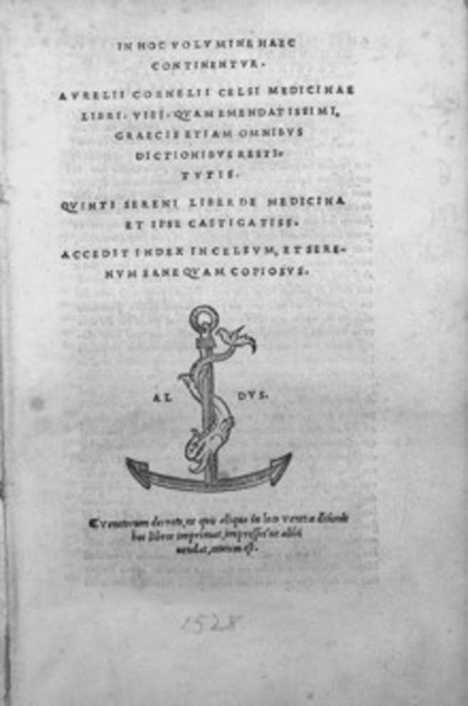 1세기 의학 작가인 켈수스가 쓴 ‘의학에 관하여’(De Medicina)에는 음경 포피를 재건하는 방법이 기록돼 있다. 그만큼 유대인들이 그리스 치하에서 차별받았다는 걸 의미한다. 사진은 1528년 이탈리아 피렌체 인쇄본.