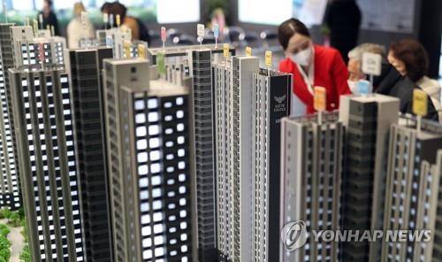 창원의 한 모델하우스 모습 [연합뉴스 자료사진]