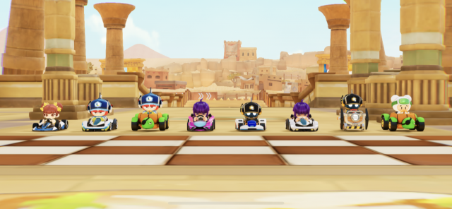 카트라이더 드리프트 인게임 화면. 게임 캡처