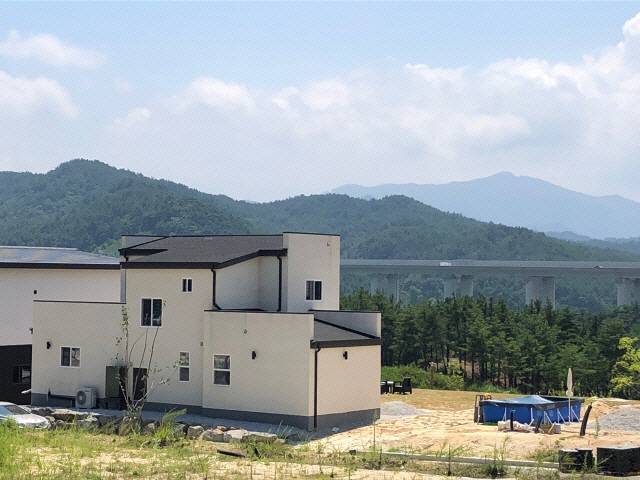 ▲ 양양 하조대 인근에 조성된 중광정리 전원택지.[강원도민일보 자료사진]