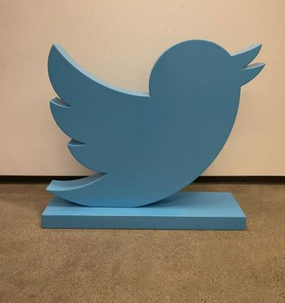 트위터 새 조형물. 사진 헤리티지 글로벌 파트너 홈페이지 캡처