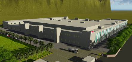 A rendition of Lotte Confectionery's new ice cream plant near Pune, Maharashtra. [LOTTE CONFECTIONERY]