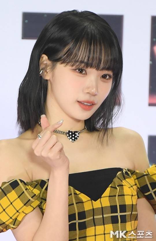 르세라핌 김채원이 열애설에 휘말렸다. 사진=천정환 기자