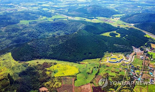 세계자연유산 거문오름 전경 [제주도 세계유산본부 제공. 재판매 및 DB 금지]