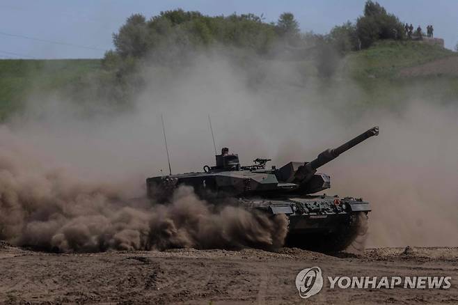 레오파드 전차  [AFP 연합뉴스 자료사진. 재판매 및 DB 금지]