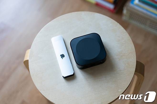 2세대 모델과 달리 애플TV 4K 3세대는 하단부에 발열을 제어하는 '팬'이 빠졌다. 2023.1.22/뉴스1 ⓒ News1 이기범 기자