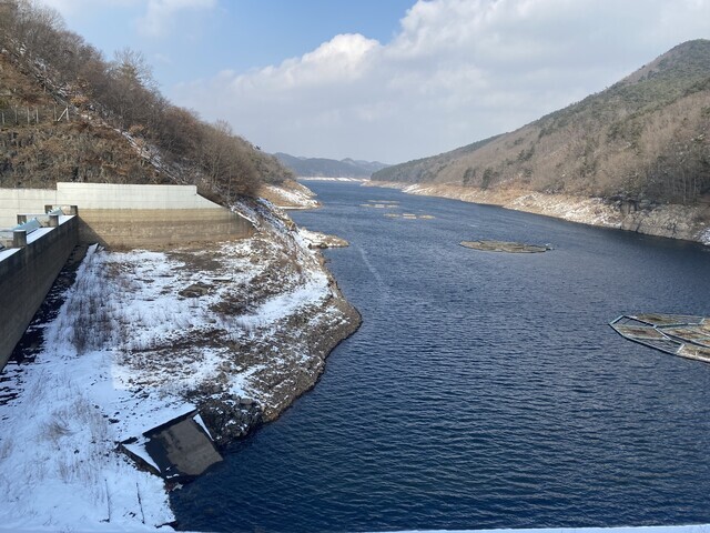 ❶ 전남 화순 동복댐. 광주시 제공