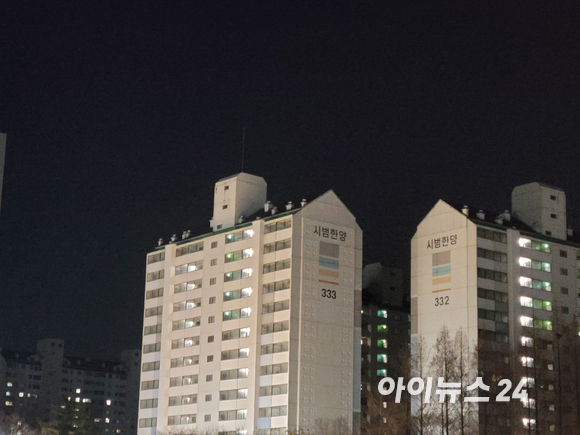 경기도 성남시 분당구 서현동에서 가장 빠르게 재건축이 추진되고 있는 단지인 시범한양아파트. 다만 아직 시행이 아닌 추진 단계에 있다. [사진=이혜진 기자]