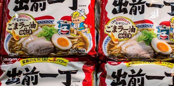 일본 닛신 식품의 라면.