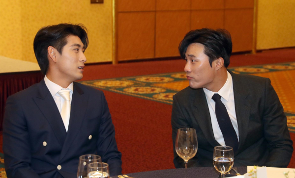 이정후(왼쪽)와 김하성. 정시종 기자 