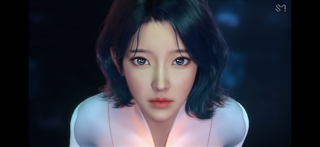 에스파 세계관 속 조력자 캐릭터인 ‘나이비스’(nævis). SM은 오는 3월 미국 음악 축제 ‘사우스바이사우스웨스트’에서 인공지능 가상인간으로 구현한 나이비스를 선보일 예정이다. <사진제공=SM엔터테인먼트>