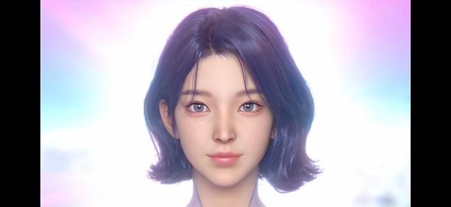 에스파 세계관 속 조력자 캐릭터인 ‘나이비스’(nævis). SM은 오는 3월 미국의 음악 축제 ‘사우스바이사우스웨스트’에서 인공지능 가상인간으로 구현한 나이비스를 선보일 예정이다. <사진제공=SM엔터테인먼트>