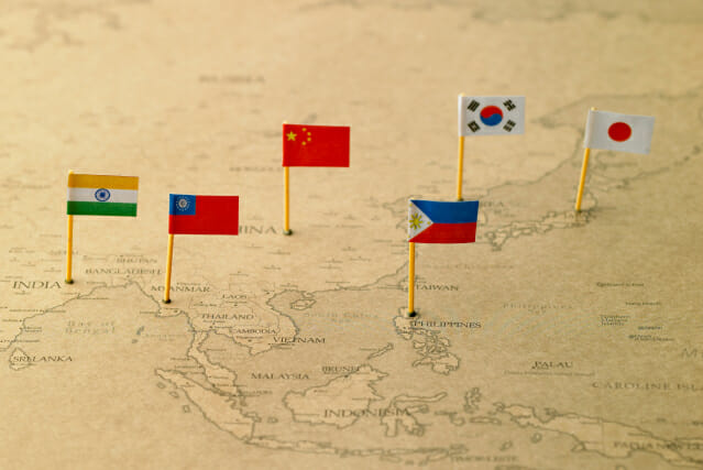 주요 아시아 국가 이미지 (사진=이미지투데이)