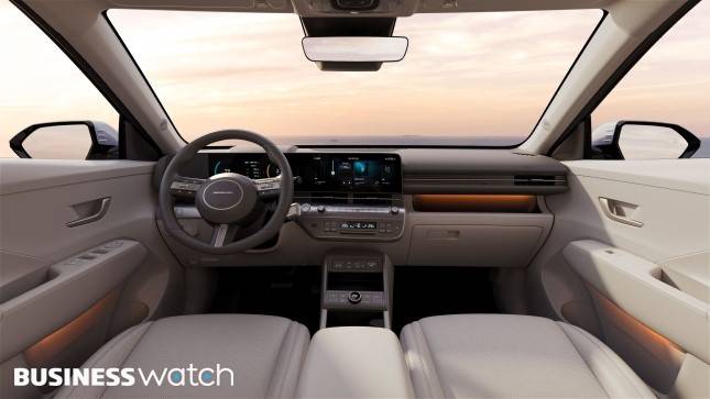 '디 올 뉴 코나' 1열 모습./사진=현대자동차