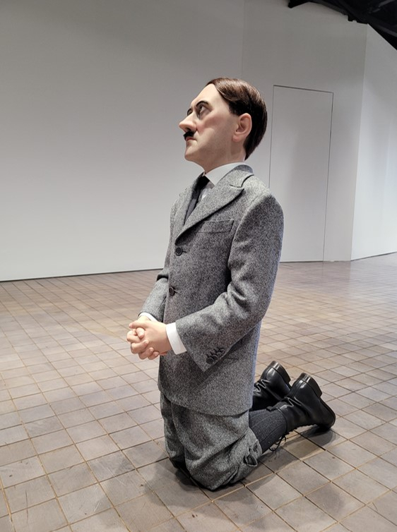 "Him" by Maurizio Cattelan at Leeum Museum of Art (Park Yuna/The Korea Herald)