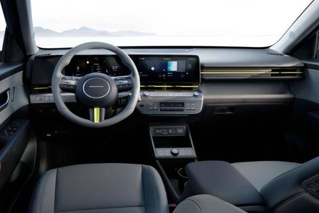 디 올 뉴 코나 실내 사진. 현대자동차 제공