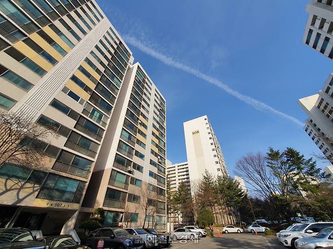 1기 신도시 중 최초로 리모델링 사업계획 승인이 난 분당 정자동 한솔주공5단지. [헤럴드경제DB]