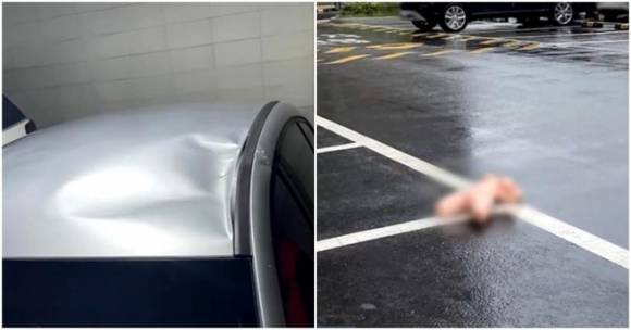 인천 리얼돌 낙하. 연합뉴스TV 캡처