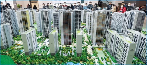서울에 있는 한 모델하우스 전경. 사진=연합뉴스