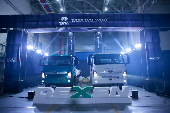 타타대우상용차 준중형트럭 ‘2023 더쎈(DEXEN)’ [사진 제공=타타대우]