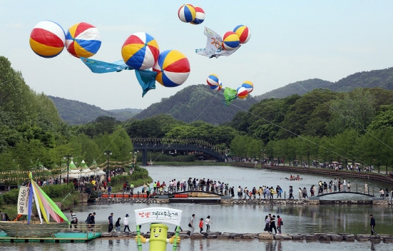 2019년 담양대나무축제 전경./사진=담양군