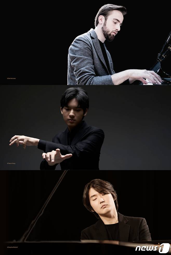 대전예당이 20주년을 맞아 정상급 피아니스트 3인이 공연한다. (대전예당 제공)/뉴스1