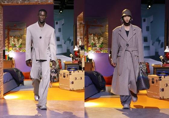 루이비톻 2023 가을겨울 남성복 컬렉션. 사진 루이비통