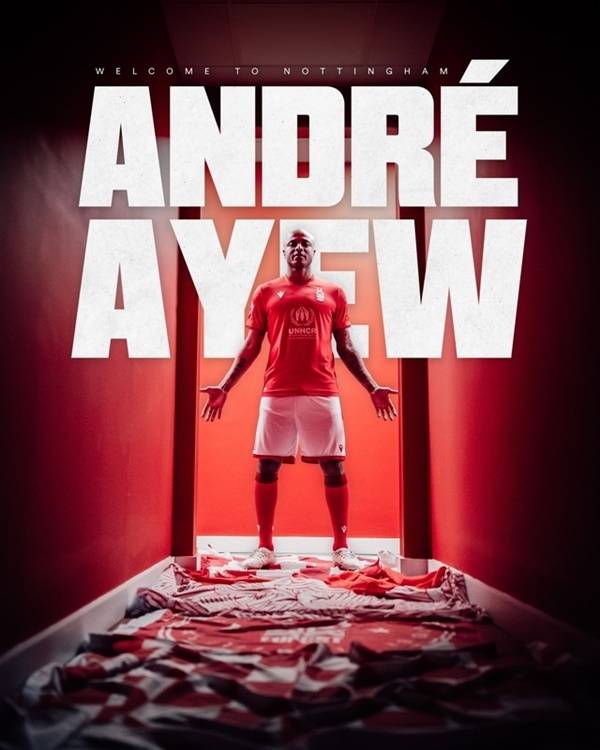 안드레 아이유 / 사진=노팅엄 포레스트 SNS 캡처