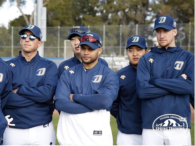 ▲ 왼쪽부터 NC 테일러 와이드너, 제이슨 마틴, 에릭 페디. ⓒ NC 다이노스