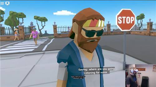 오픈AI의 대화형 AI 모델을 활용한 가상현실 게임 시연 [유튜브 'Lee Vermeulen' 채널 캡처]