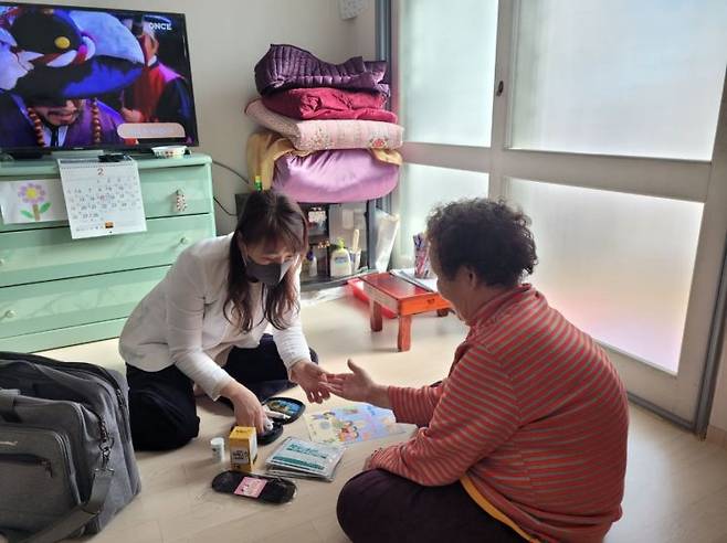 건강 사각지대 최소화를 위해 방문 건강관리 사업을 활발히 운영하고 있는 포항시 북구보건소.